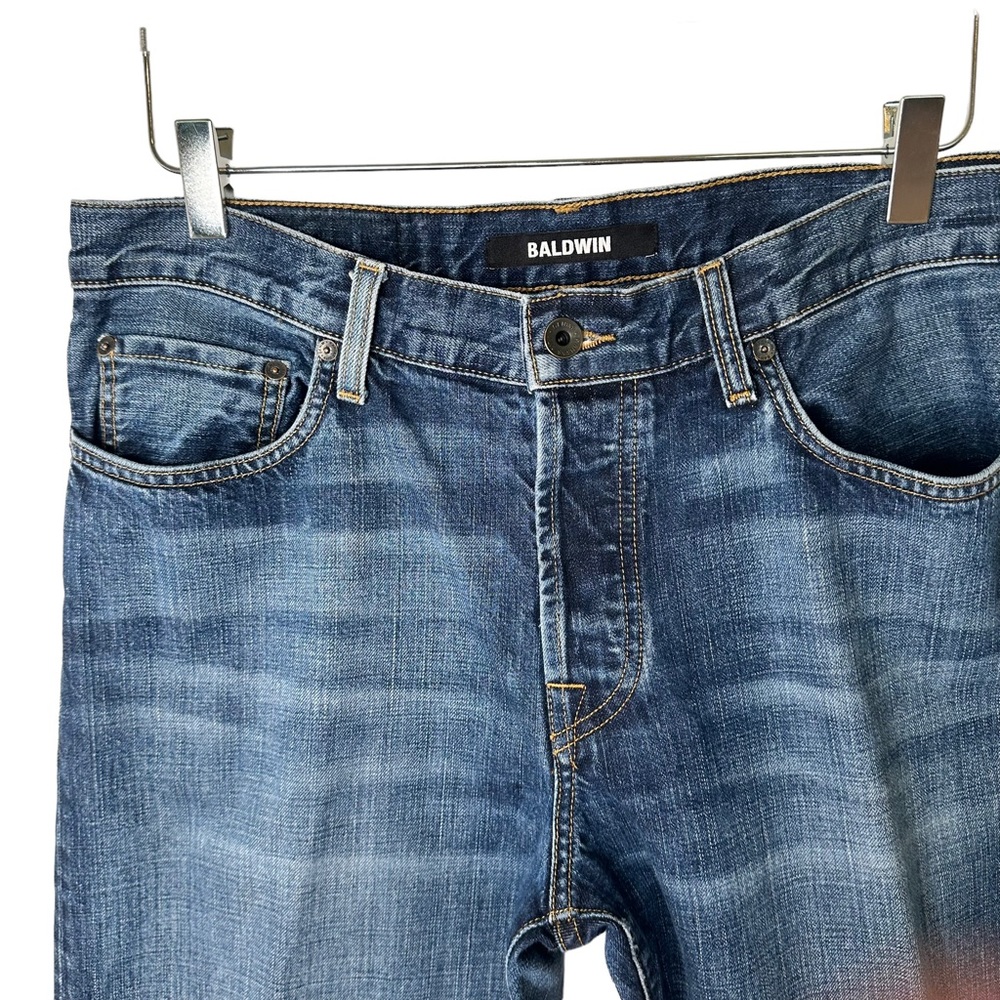 BALDWIN The Reed Straight Jeans Mens in Silverton 32/30 - Picture 5 of 9